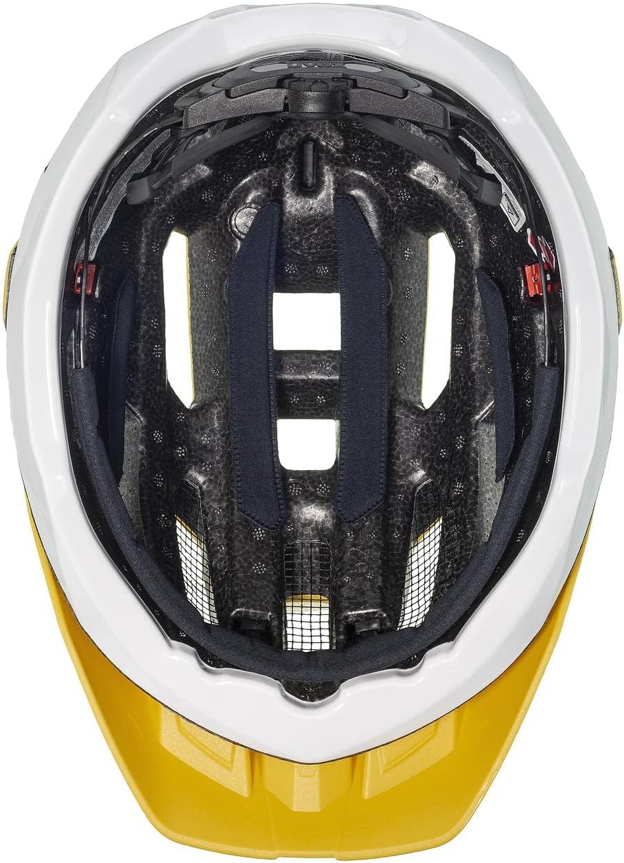 Uvex Quatro CC All Mountain Enduro MTB Fahrrad Helm matt gelb 2024 52-57 cm, 52-57 cm
