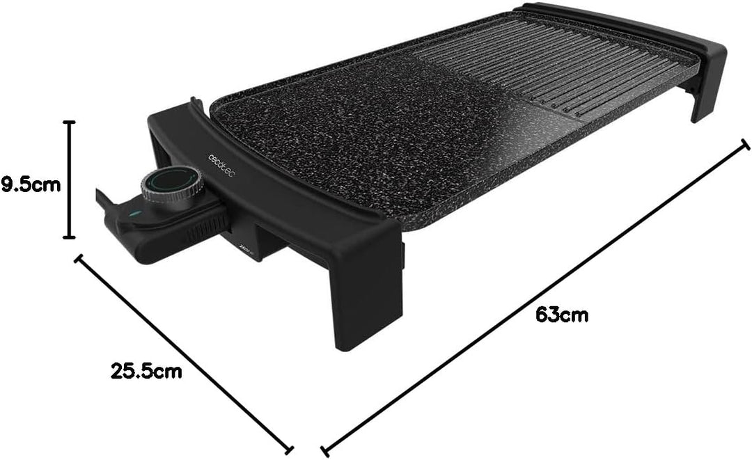 Cecotec Bodenlüfter mit Energy Timer 6000 Powerbox Black. 50 W, 5 Klingen mit einem Durchmesser von