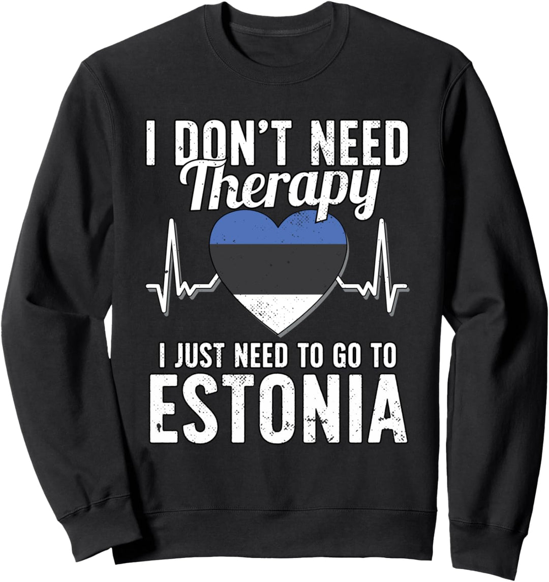 Estnische Flagge I Estland Flagge I Urlaub Estland Sweatshirt