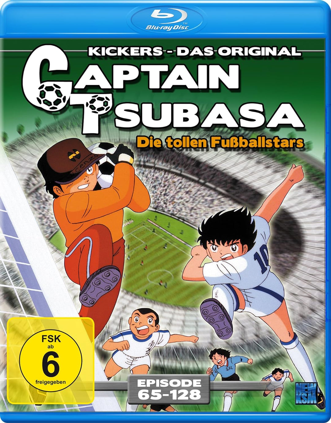 Captain Tsubasa: Die tollen Fussballstars - Volume 2 (Episoden 65-128) [Blu-ray], Blu-ray