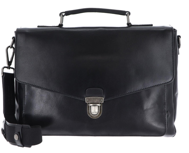 Leonhard Heyden Roma Aktentasche Leder 39 cm Laptopfach