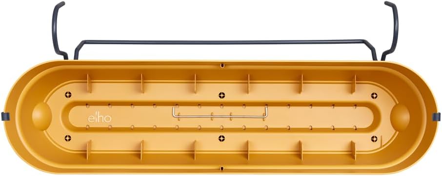 elho Vibia Campana Balkonkasten Allin1 70 mit Wasserreservoir - Übertopf für Balkon - 100% recycelte