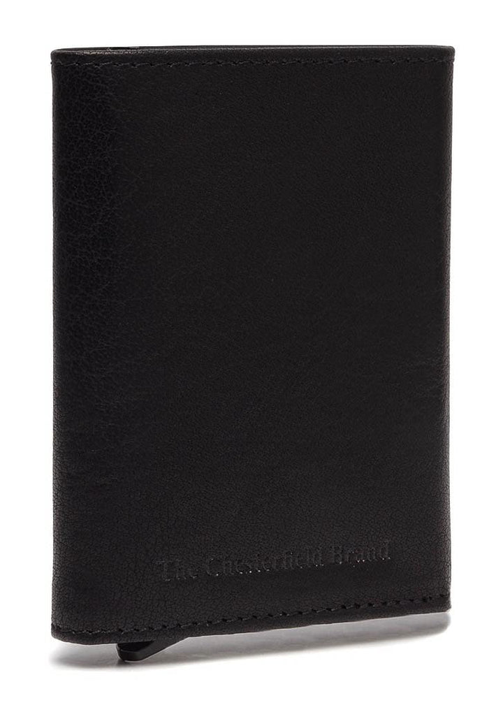 The Chesterfield Brand Paris - Kreditkartenetui 6cc 10 cm RFID Schwarz, Schwarz