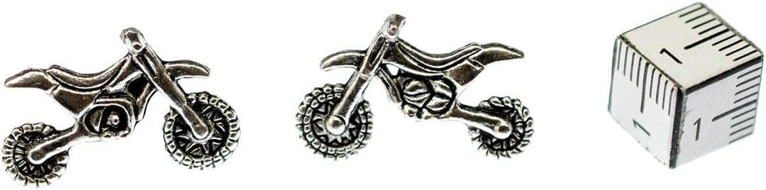 Miniblings Motocross Motorrad Ohrstecker Stecker Ohrringe Enduro Motorräder - Handmade Modeschmuck I