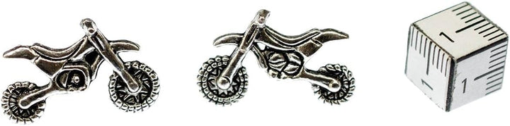 Miniblings Motocross Motorrad Ohrstecker Stecker Ohrringe Enduro Motorräder - Handmade Modeschmuck I