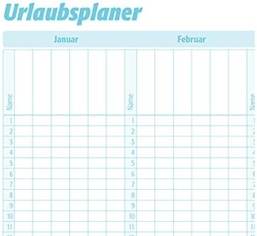 DailyMax Day 15 Terminplaner - 3 Spalten pro Tag, 7-20 Uhr im 15-Minuten-Takt, Wochenplaner für Prax