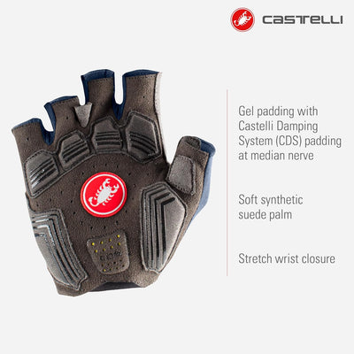 CASTELLI Endurance Glove S Belgian Blue, S Belgian Blue