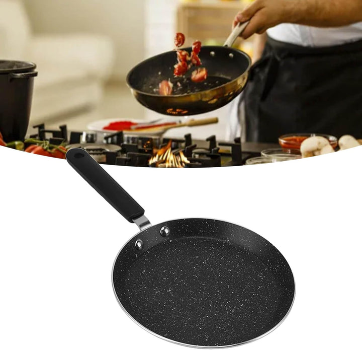 Tissting Crepe Pfanne, 20cm Antihaftpfanne pan Pfannkuchen Runde Omelette Pfanne Sandwichmaker Grill