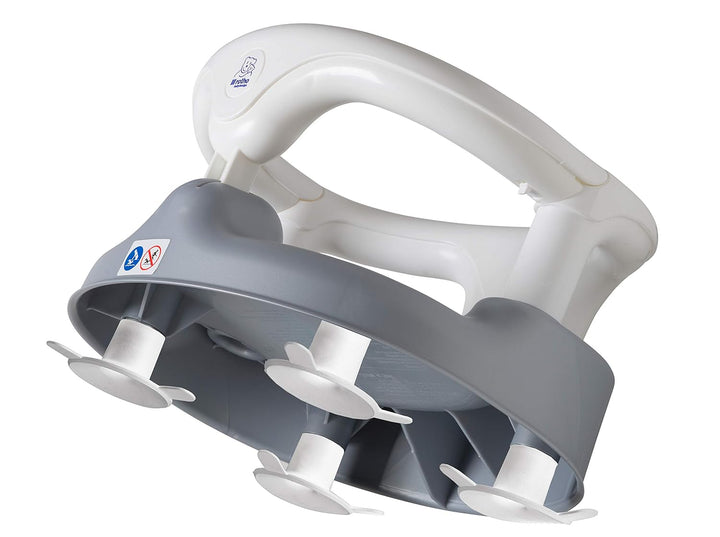 Rotho Babydesign Badesitz, mit Scharnierring und Kindersicherung, 7-16 Monate, bis zu 13 kg, BPA-, 3