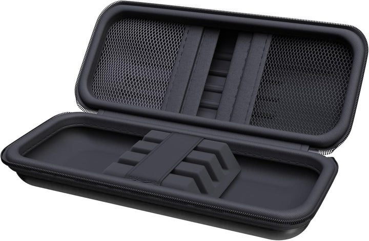 Lavishio Dartkoffer für Stahl- oder Soft-Tip-dartpfeile, fasst 3 Darts und anderes Zubehör, mit eing