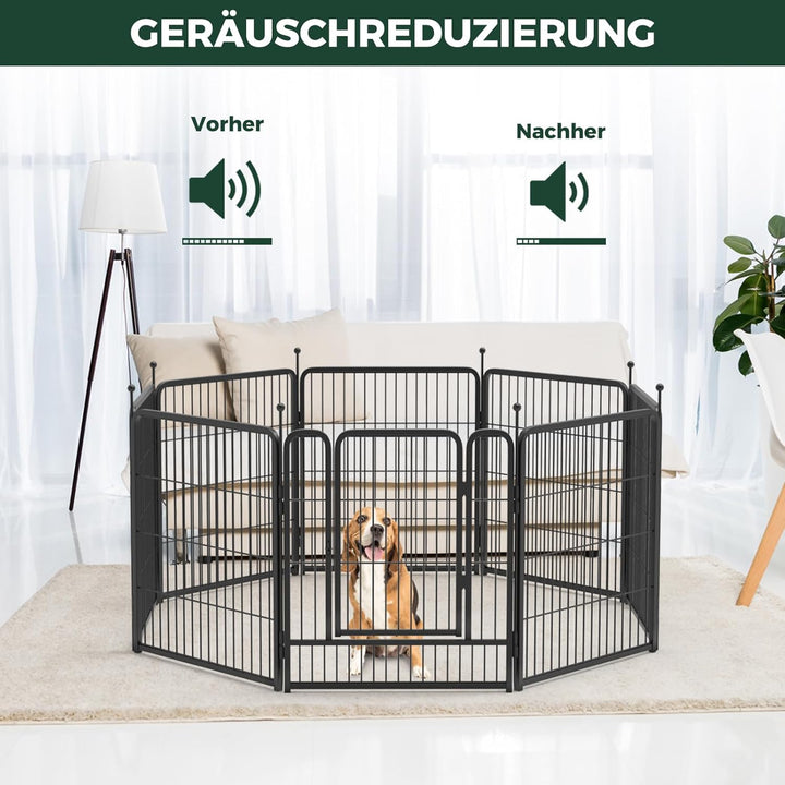 fxw Hundelaufstallzubehör - Schalldämpferrohre, kompatibel mit fxw Rollick/Instant Hundelaufstall (E