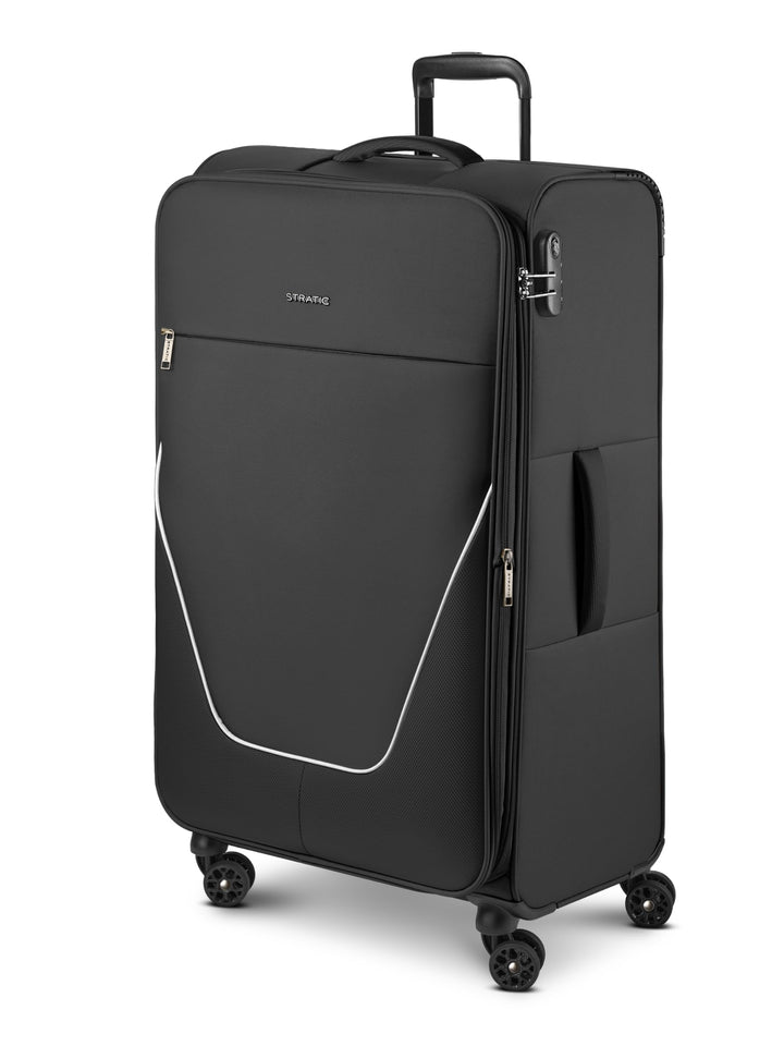 Stratic Check-in Koffer für Damen und Herren | grosser XL Trolley 51 x 31 x 76 cm aus hochwertigem,