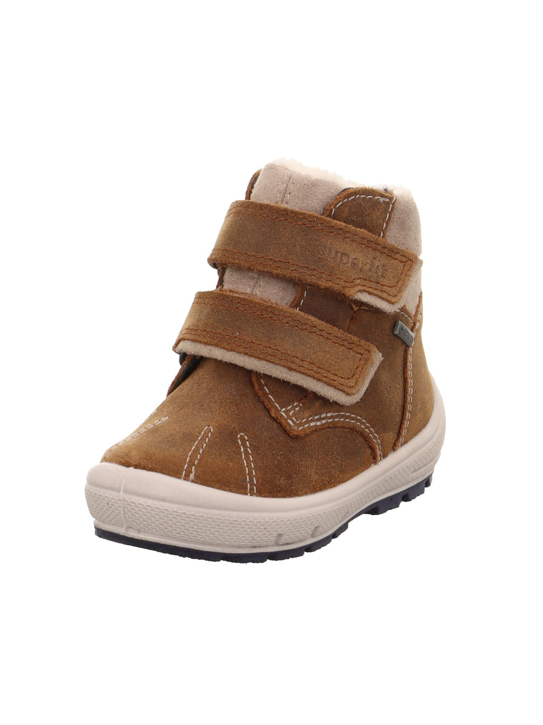 Superfit Baby-Jungen Groovy Warm Gefütterte Gore-tex Schneestiefel 19 EU Braun Beige 3010 0, 19 EU B