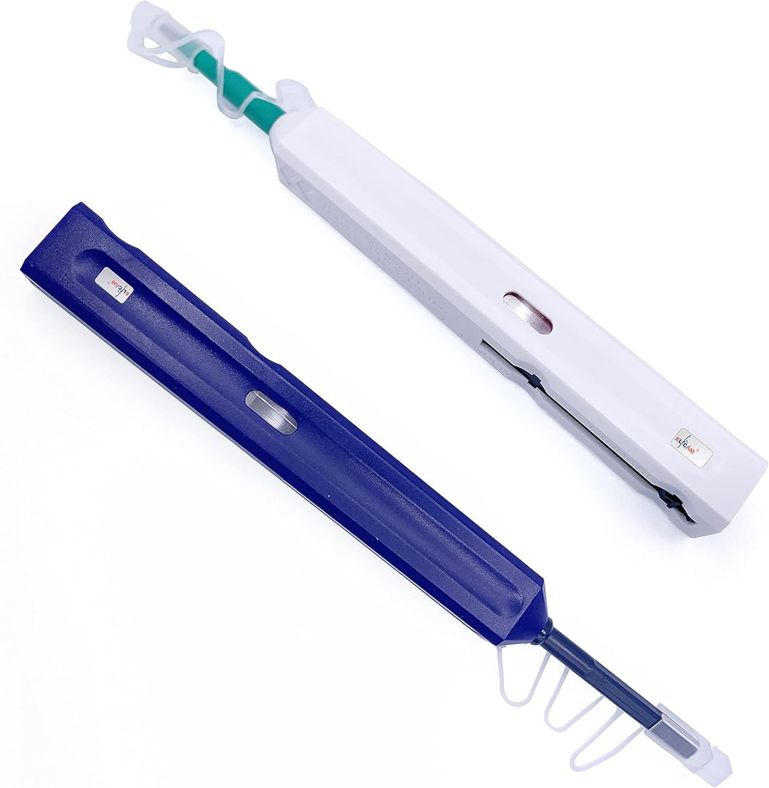 Elfcam® - Glasfaser Reinigungsstifte, LWL Reinigungsstift für LC/SC/FC/ST/ E2000 Steckverbindungen,