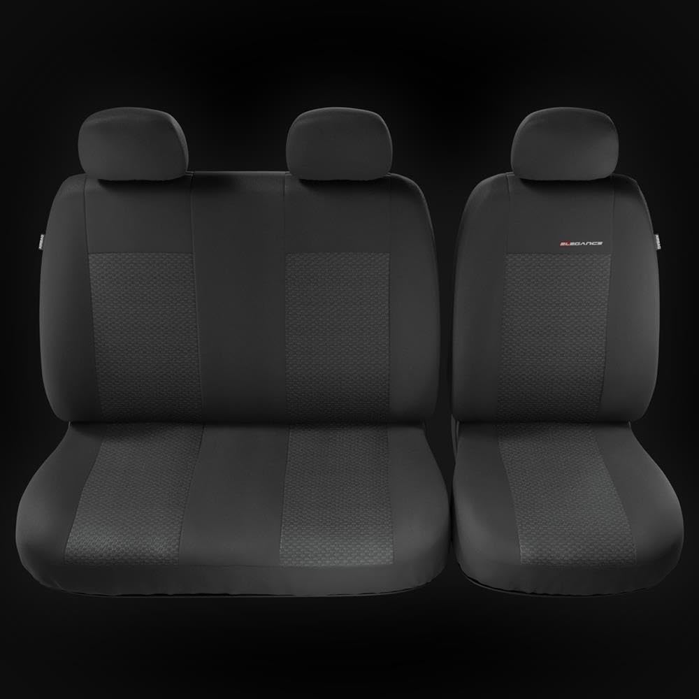 Mossa - Universal Sitzbezüge Auto kompatibel mit FIAT Ducato I, II, III, IV (1981-2019) - Autositzbe