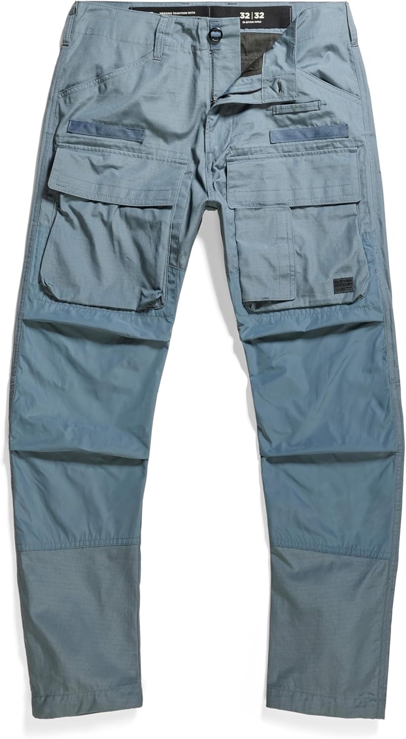 G-STAR RAW Herren 3D Regular Tapered Cargo Other 5 Pockets 26W / 26L Grau (Axis D23636-d384-5781), 2