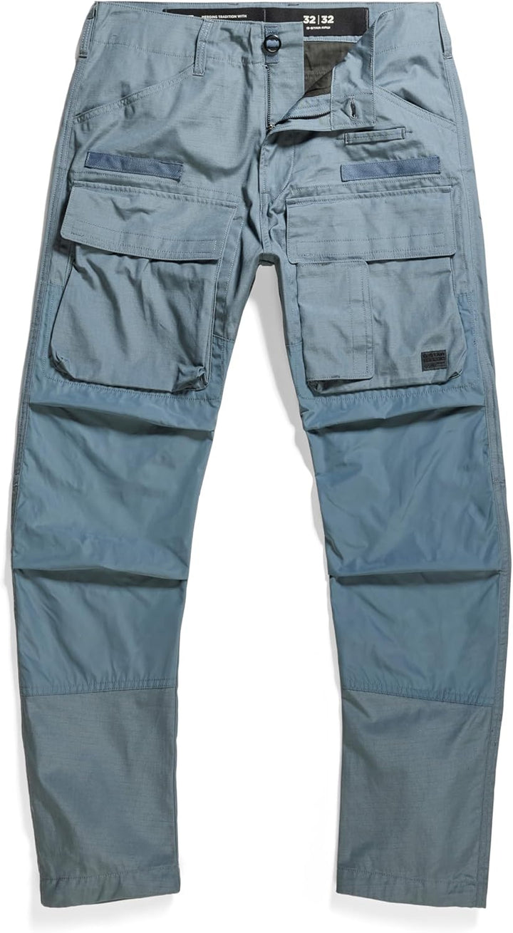 G-STAR RAW Herren 3D Regular Tapered Cargo Other 5 Pockets 26W / 26L Grau (Axis D23636-d384-5781), 2