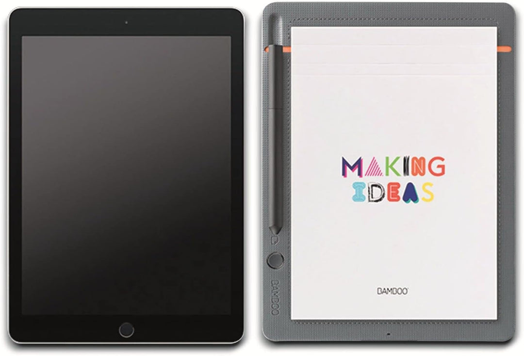 Wacom Bamboo Slate Smartpad A5 Kleines Notepad (mit Digitalisierungs-Funktion inkl. Eingabestift mit