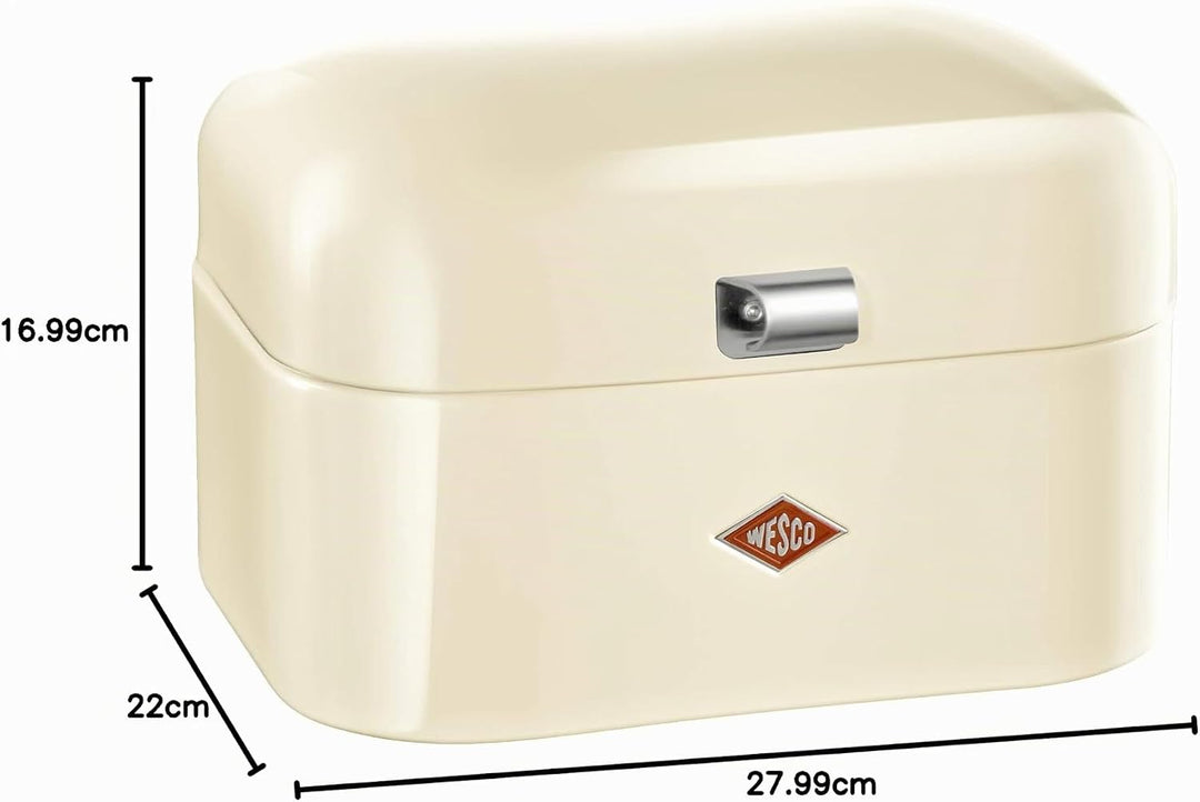 Wesco 235101-23 Brotkasten Single Grandy, mandel, Mandel