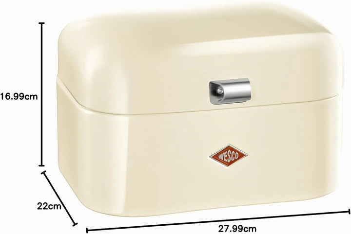 Wesco 235101-23 Brotkasten Single Grandy, mandel, Mandel