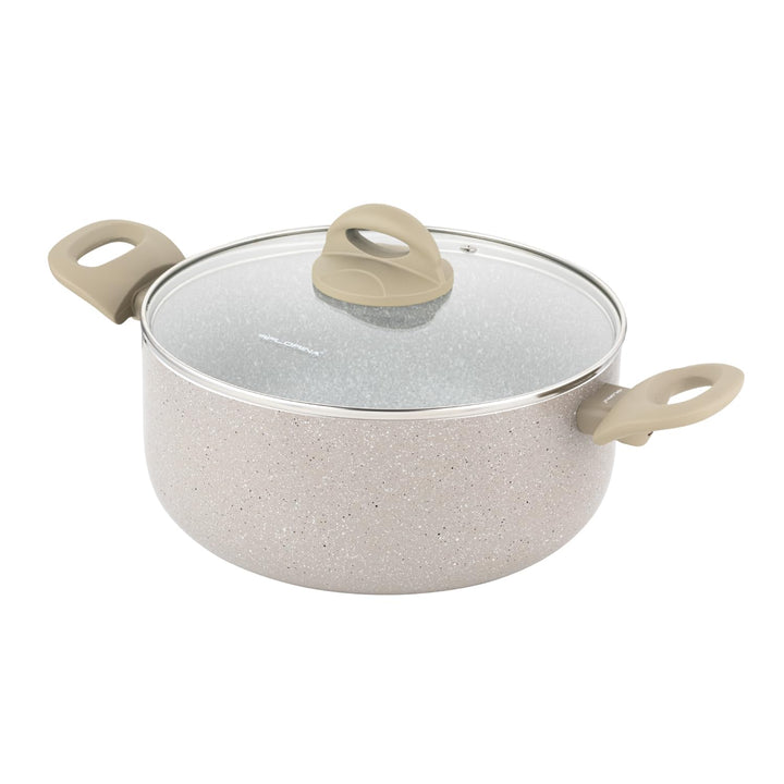 FLORINA Aluminiumtopf ISLA 4,1L I 24 cm I Aluminium Kochtopf mit Antihaftbeschichtung | Schnelles un