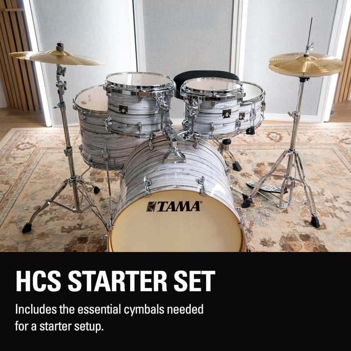 Meinl Cymbals HCS Basic Schlagzeug Becken Set (Video) Box Pack mit 14 Zoll Hihat, 18 Crash Ride (35,
