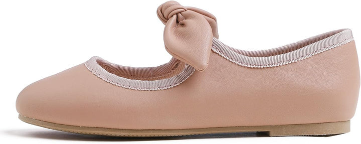 Feversole Girls Cute Dress, Mädchen süsses Kleid Mary Jane Schuhe weiche Party Urlaub Ballerinas 29