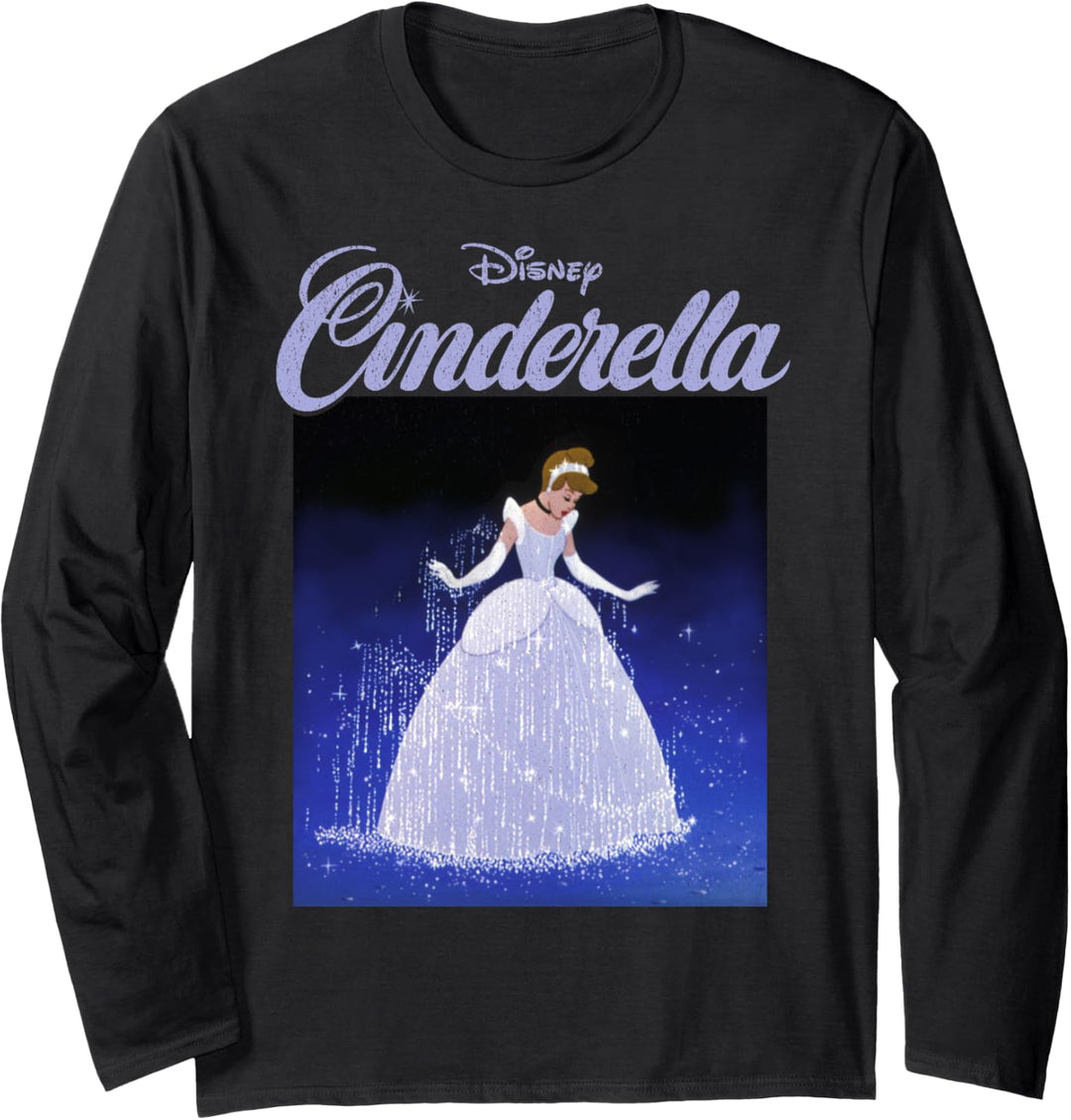 Disney Cinderella 70th Anniversary Cinderella Dress Poster Langarmshirt