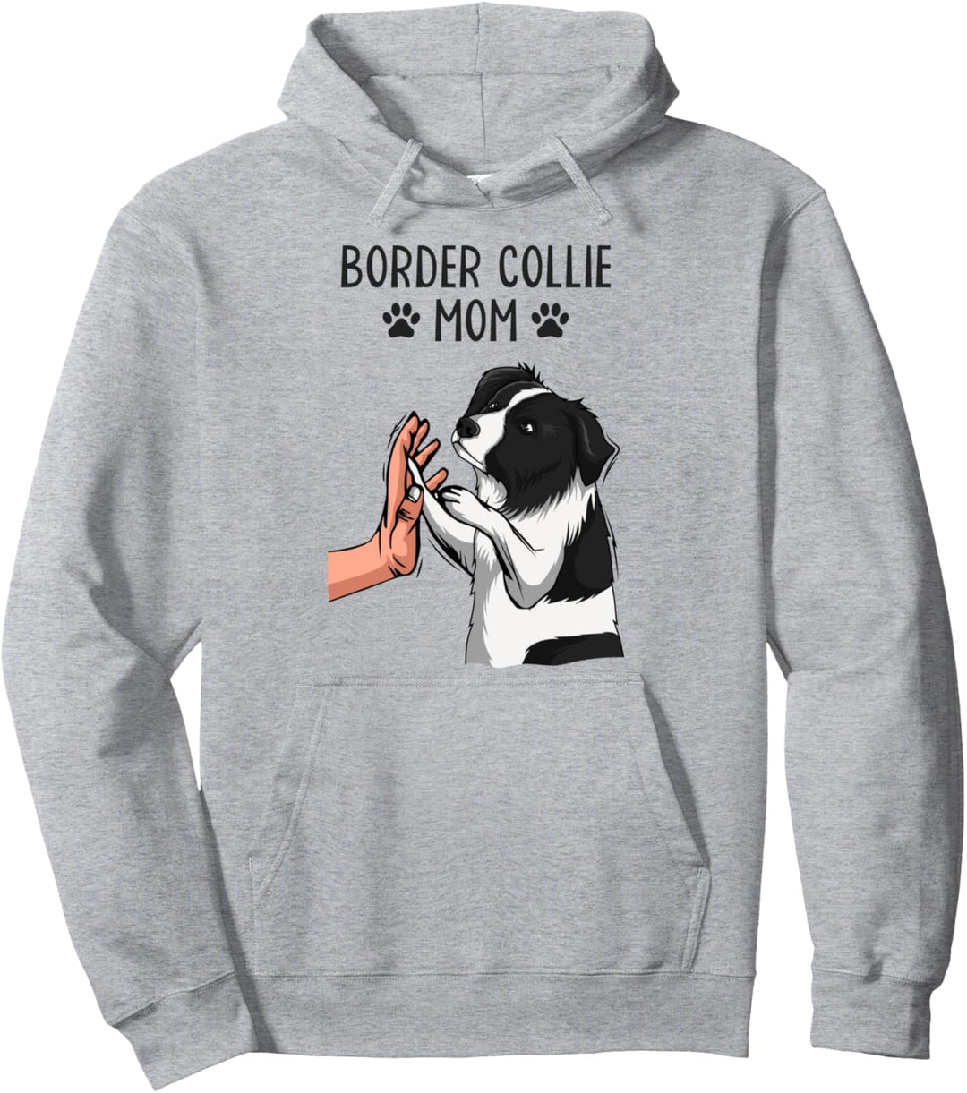 Border Collie Mom Hunde Mama Frauchen Pullover Hoodie