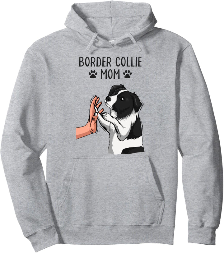 Border Collie Mom Hunde Mama Frauchen Pullover Hoodie