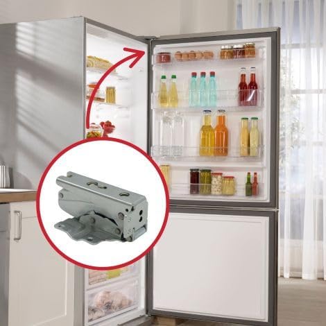 Original BOSCH Kühlschrank Gefrierschrank Türscharniere 492680