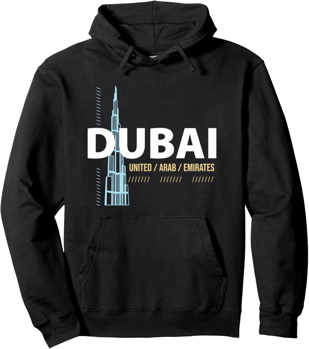 Dubai Urlaub Urlaub VAE Flagge Pullover Hoodie
