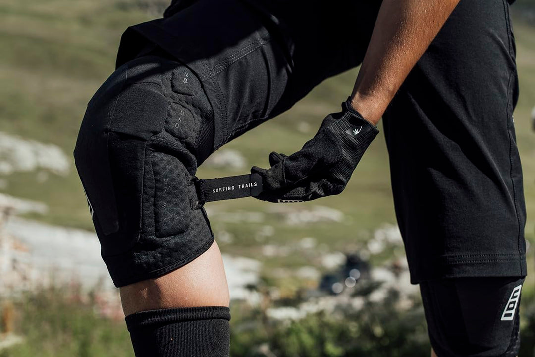 Ion K-Lite Zip Fahrrad Knieschoner schwarz 2024 XL, XL