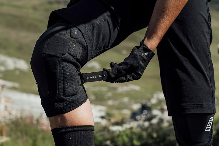 Ion K-Lite Zip Fahrrad Knieschoner schwarz 2024 XL, XL