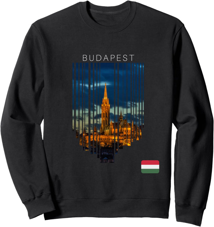 Budapest Ungarn Flagge Sweatshirt