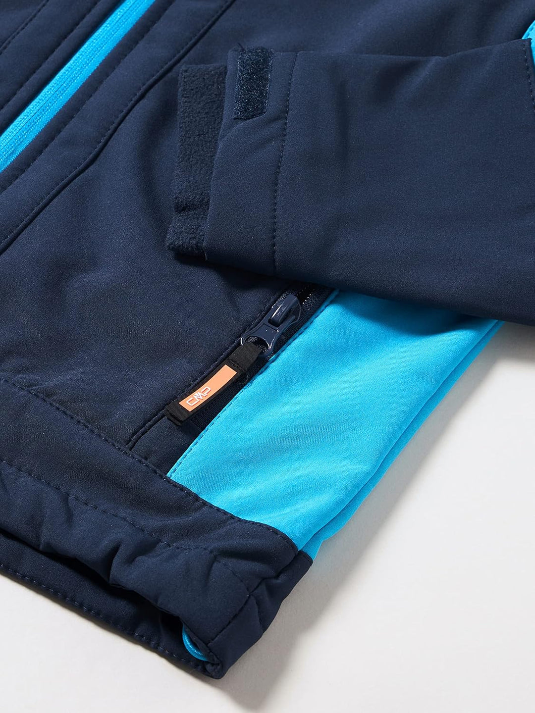 CMP Unisex Kinder Softshelljacke für Kinder Jacke (1er Pack) 110 Blau-Rouge, 110 Blau-Rouge