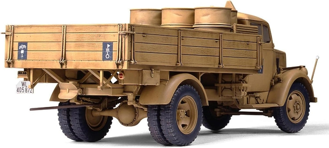 TAMIYA 300035291 35291 – 1:35 Deutscher Transport LKW 3to (2), Modellbausatz,Plastikbausatz, Bausatz