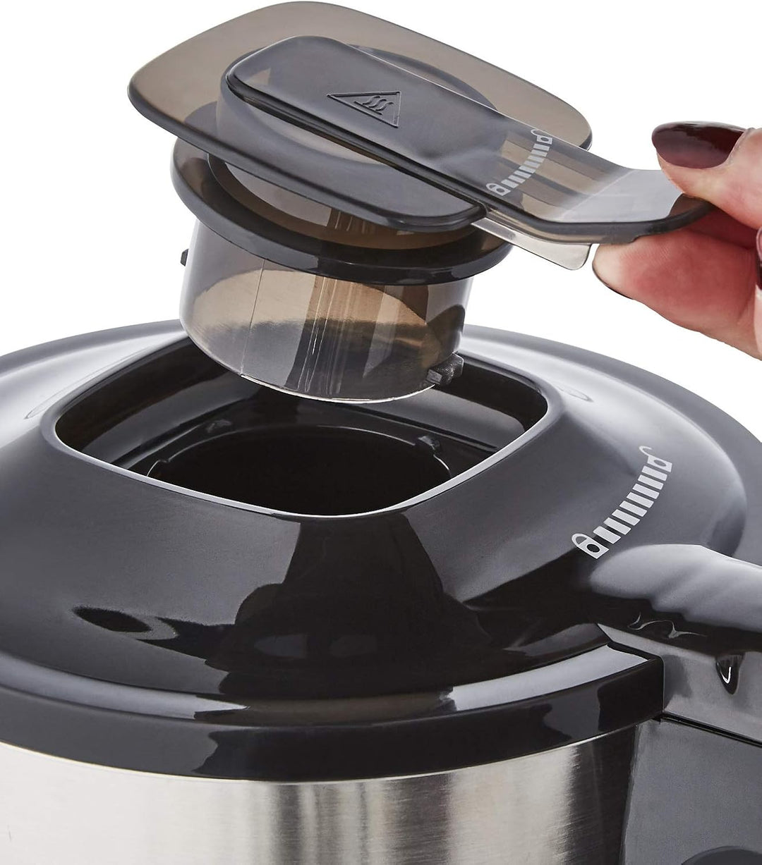 Senya Standmixer aus Edelstahl Cook & Ice V3 rot, Mixer Suppe, samtweich/gespritzt, Dampfgarer, Crus