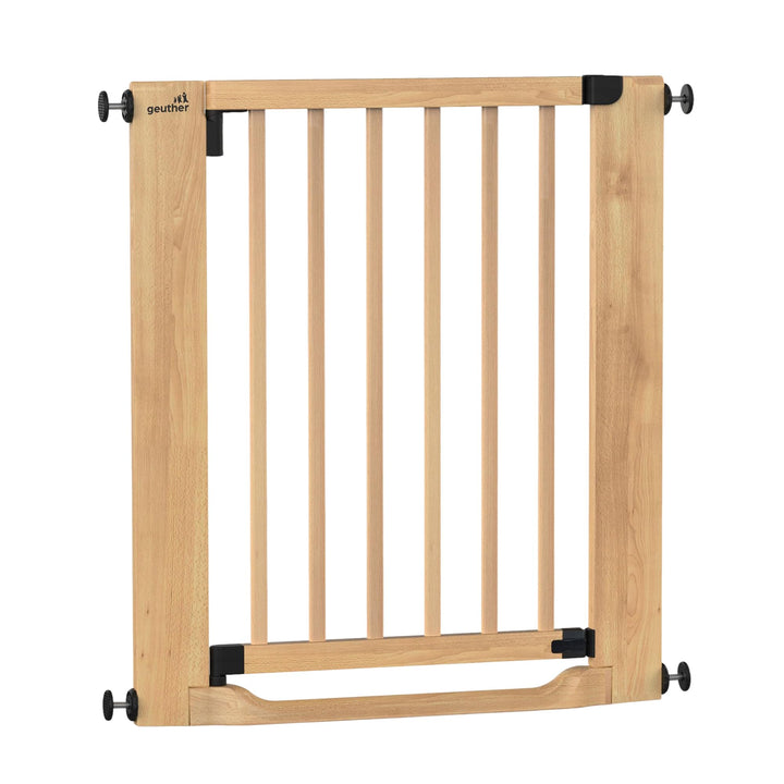 Geuther Easylock Flat Step Treppenschutzgitter ohne Bohren, 71-79 cm Breite, Türschutzgitter zum Kle