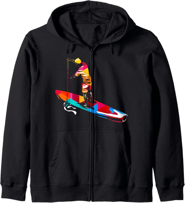 Stand Up Paddling Geschenk Kapuzenjacke