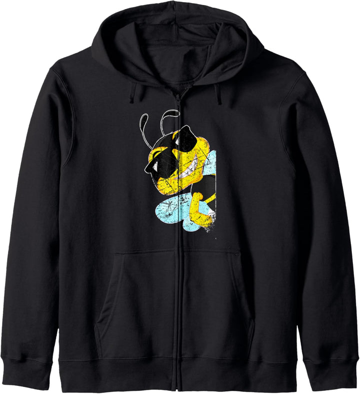 Imker Biene Bienenzüchter 70er 80er 90er Geschenk Kapuzenjacke