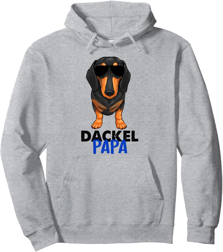 Best Dackel Dad Ever Kurzhaar Dackel Pulli Hunde Dackel Papa Pullover Hoodie