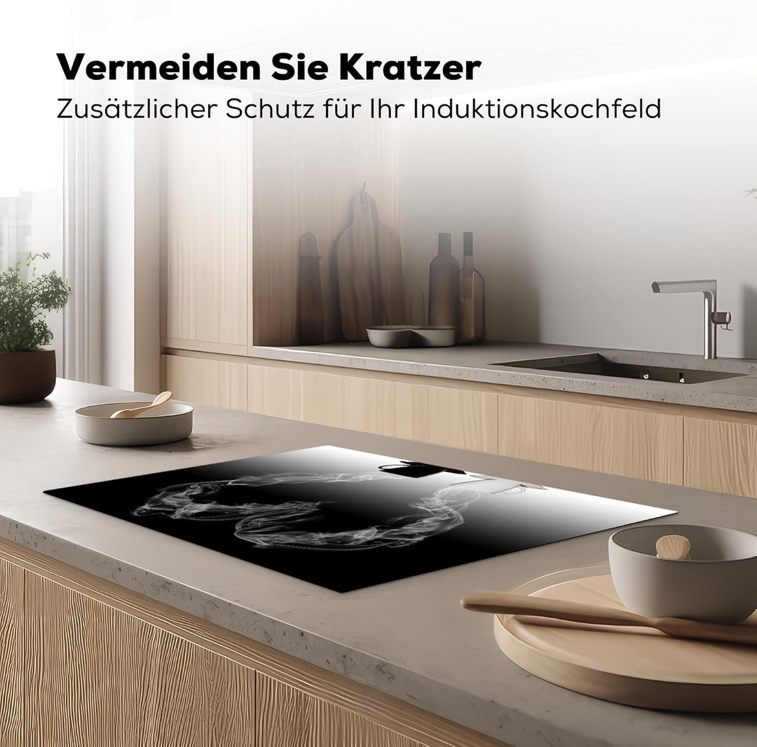 KitchenYeah© Herdabdeckplatte Einteilig Ceranfeld Abdeckplatte Küche Deko Ceranfeldabdeckung Herdabd