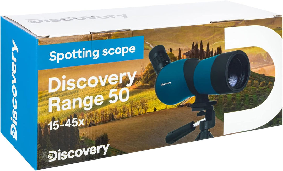 Discovery Range 50 Kompaktes, Leichtes Spektiv Mit Stativ Und Tragetasche Für Die Reise, 50