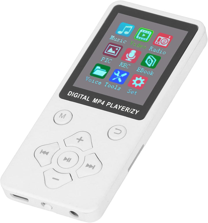 MP3-Player mit Bluetooth, HiFi-Sound, 1,8-Zoll-Bildschirm, Tragbarer Musik-Player, Digitaler Audio-P