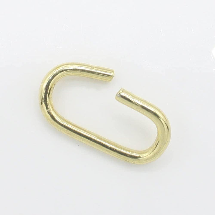 CHRISTOPH PALME 10m Eisenkette ø 2mm Glatt Zierkette Rundstahlkette Rundgliederkette Kette (Gold), G