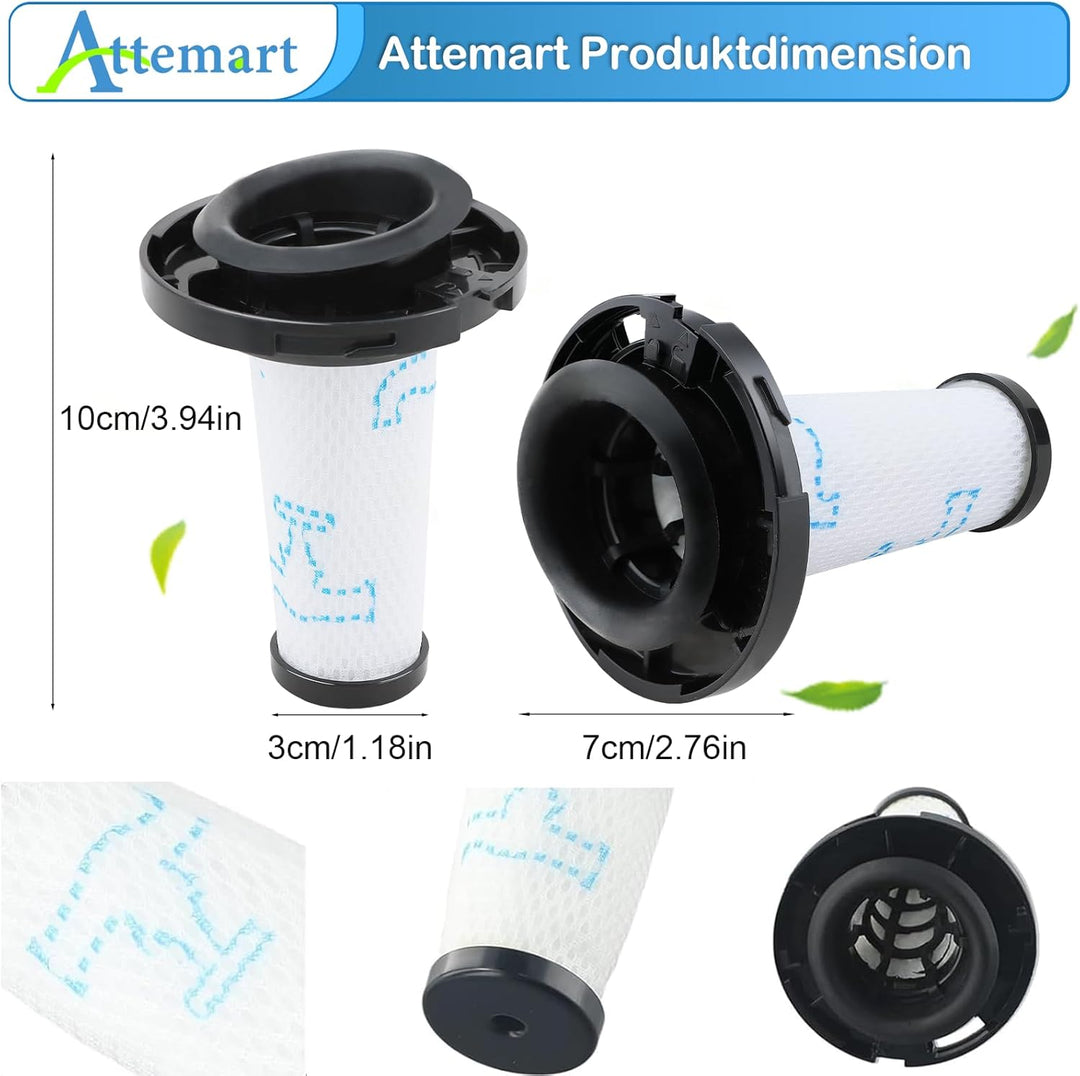 Filter für Rowenta X-Pert 7.60 Animal/X-Force Flex 9.60 Aqua RH6A31 RH6A33 RH6A73 RH20C0 RH2077 Stau