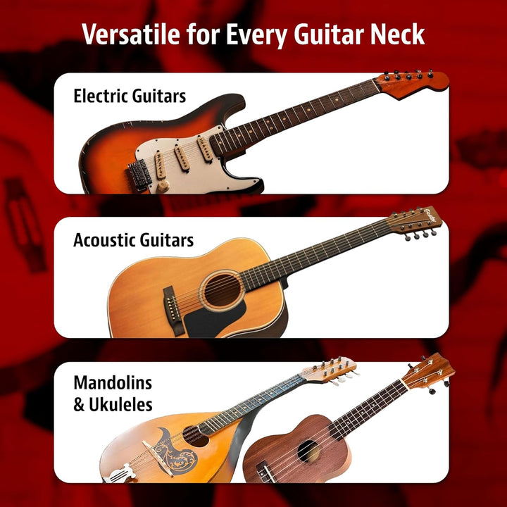 StewMac Deluxe Bundzange 2257 für Gitarre und Bass - Für gebundene und ungebundene Griffbretter - Ve