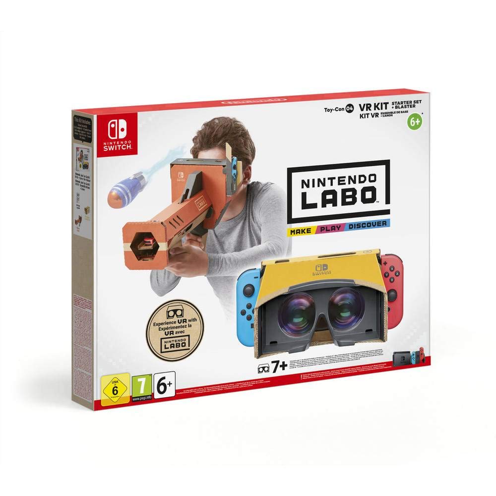 Nintendo Labo: VR-Set Basispaket + Blaster - [Nintendo Switch] Bundle mit Blaster, Bundle mit Blaste