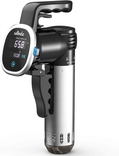 Wancle Sous Vide Präzisionskochtopf Immersion Zirkulator, Schwarz